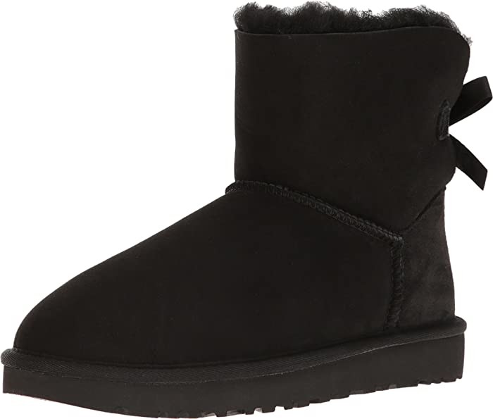 ugg boots mini bailey bow grau