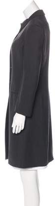 Giorgio Armani Wool Button-Up Coat