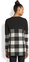 Thumbnail for your product : Lafayette 148 New York Pria Large-Check Coat