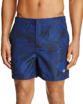 Thumbnail for your product : Fred Perry Printed Swim Trunks