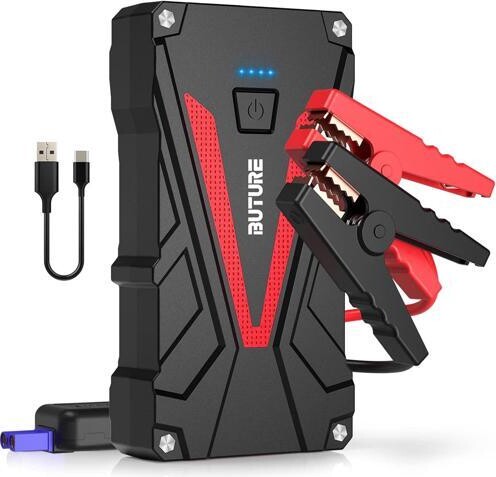 CELUX Car Jump Starter, BUTURE 1500A Peak 13800mAh Portable Car Battery Starter (up to 7.0L Gas/5.5L Diesel Engines) Auto Battery Booster Pack with Smart...