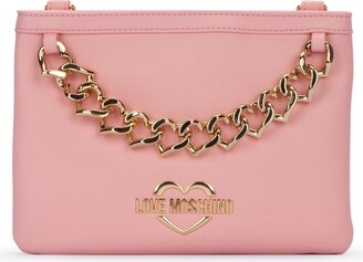Love Moschino Logo Lettering Crossbody Bag