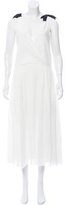 Thumbnail for your product : Band Of Outsiders Lace-Accented Maxi Dress