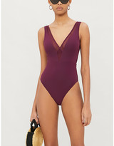 Thumbnail for your product : Jets Conspire V-neck swimsuit