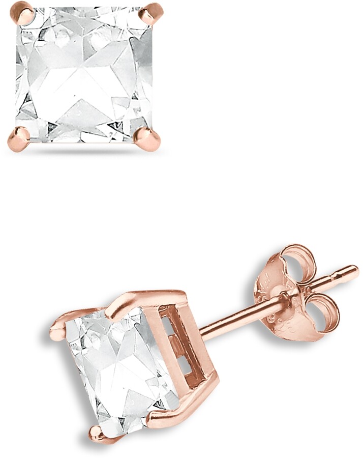 Gold Square Stud Earring | Shop the world's largest collection of 