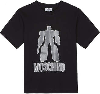 Moschino Transformers short-sleeved cotton top 4-14 years