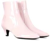 Calvin Klein 205W39NYC Kat patent leather ankle boots