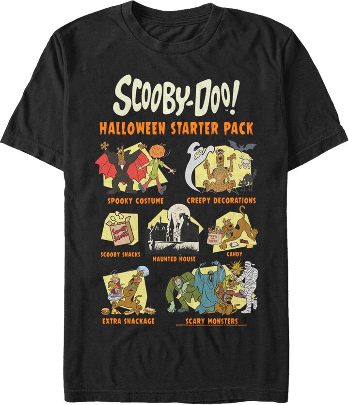 Scooby-Doo Men's Halloween Starter Pack Graphic T-Shirt