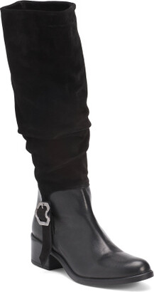 ANDREJ GRONAU SSENSE Exclusive Green Snake Star Cut Boots