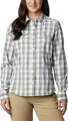 Columbia Women's Silver Ridge Lite Plaid Long Sleeve Shirt
