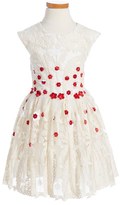 Thumbnail for your product : Halabaloo Girl's Embroidered Flower Dress