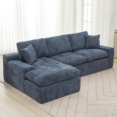 Latitude Run Cloud Sectional Sofa 107.9\