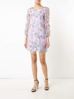 Thumbnail for your product : Marchesa Notte sequinned butterfly beaded dress