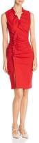 Thumbnail for your product : Paule Ka Pique Ruched Sheath Dress
