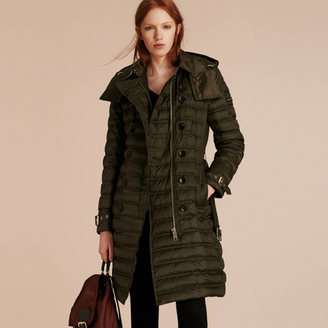 Burberry Down-filled Puffer Coat with Detachable Hood