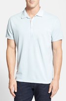 Thumbnail for your product : Robert Graham 'Valerio' Classic Fit Raw Edge Piqué Polo