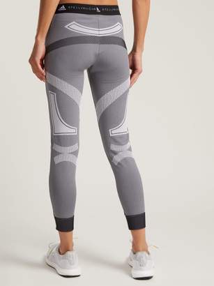 adidas by Stella McCartney Run Ultra Performance Leggings - Womens - Grey Multi