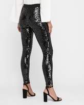 Thumbnail for your product : Express High Waisted Sequin Leggings