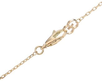 Gucci Double G 18kt yellow gold necklace
