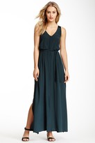 Thumbnail for your product : Madison Marcus Lace Back Silk Maxi Dress