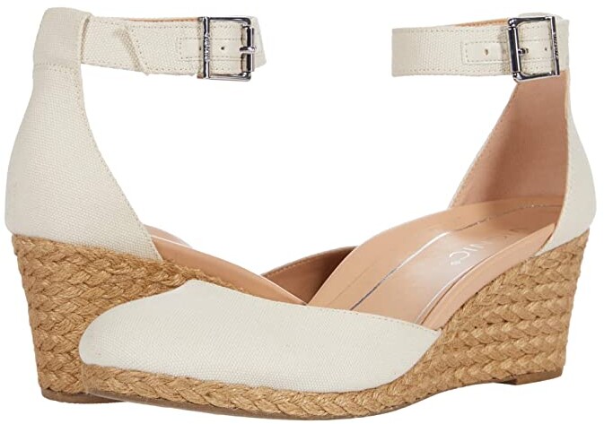 ankle strap wedges closed toe