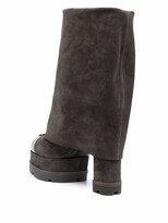 Thumbnail for your product : Casadei Cult 100mm suede boots
