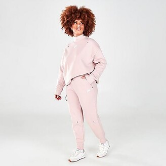 nike tech fleece joggers pink
