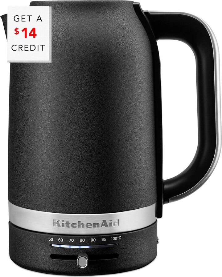 KitchenAid 1.7 Liter Cast Iron Electric Kettle With $14 Credit