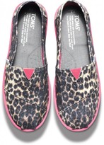 Thumbnail for your product : Toms Leopard vegan youth classics