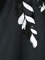Thumbnail for your product : Oscar de la Renta sequinned flower embroidered coat