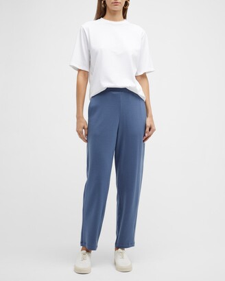 Eileen Fisher Petite Terry Ankle Pants
