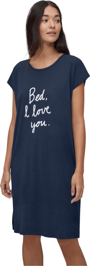 Ellos Women's V-Neck Sleep Shirt