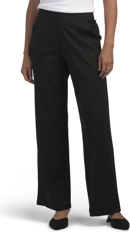 TJMAXX Easy Leg Ponte Pants For Women, Nylon/Spandex/Rayon