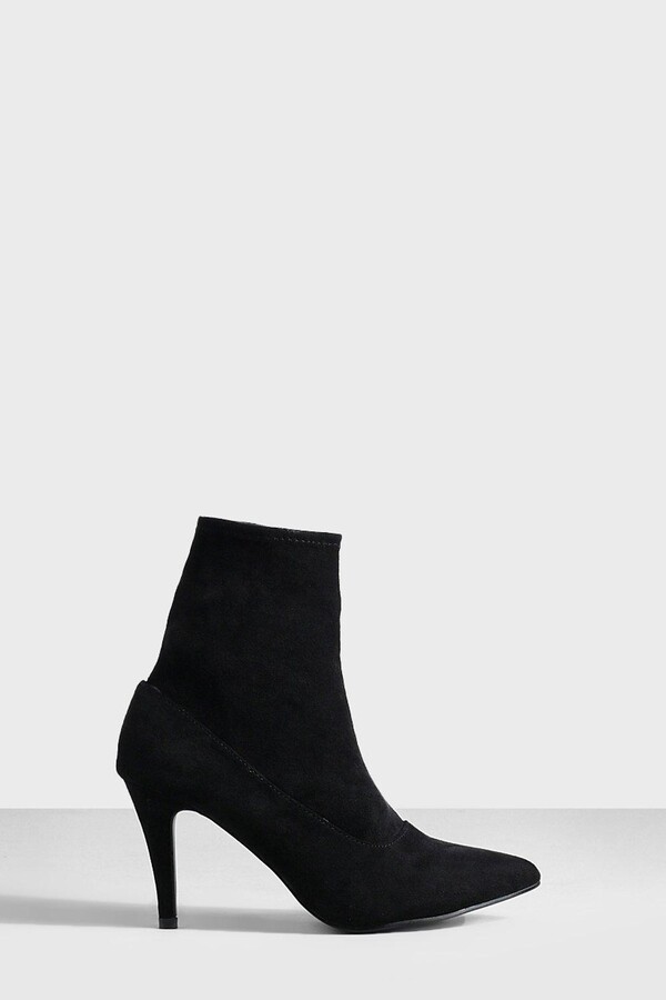 black boot stilettos