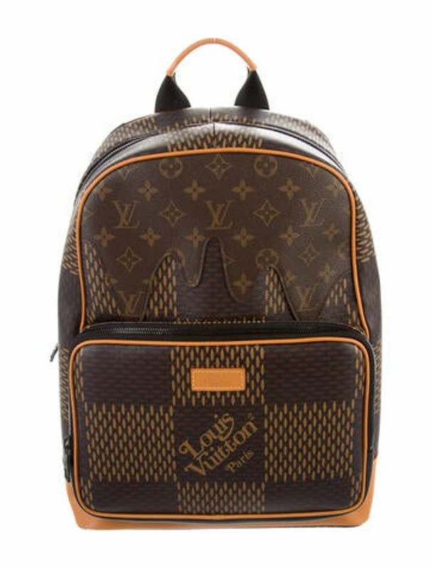 Louis Vuitton X Nigo Louis Vuitton x 2020 Nigo LV Campus Backpack Brown