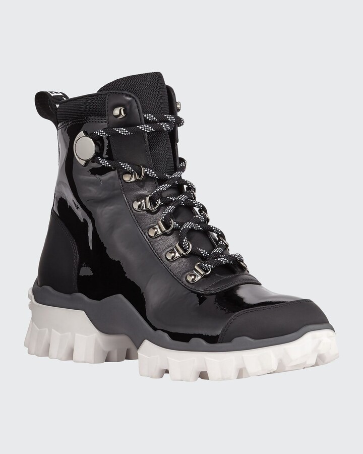 Moncler Helis Stivale Leather Lace-Up 