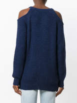 Thumbnail for your product : IRO Lineisy cutout shoulder ribbed sweater
