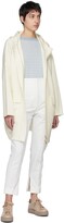 Thumbnail for your product : Max Mara Off-White Knit Wool Festoso Coat