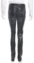 Thumbnail for your product : Faith Connexion Distressed Wax-Coated Jeans