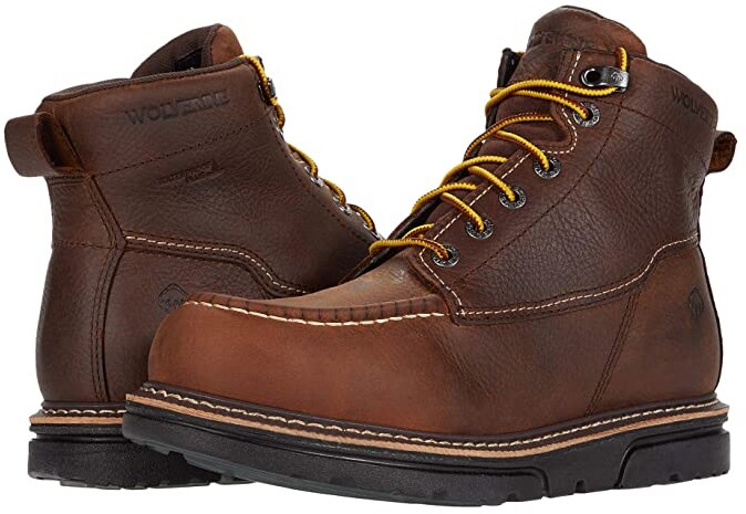 Wolverine I-90 DuraShocks Moc-Toe 6 Work Boot - ShopStyle
