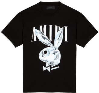 black and white playboy shirt