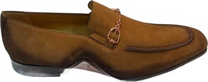 Mezlan Men's Ornament Slip-On Loafer In Tan