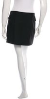Thumbnail for your product : Maison Margiela Wool Wrapped Mini Skirt