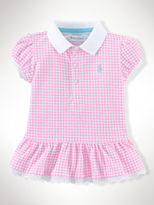 Thumbnail for your product : Ralph Lauren Baby Girl Gingham Cotton Polo Shirt