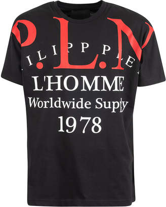 Philipp Plein Gold Cut Round Neck T-shirt