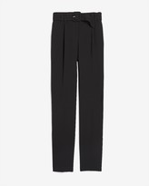Thumbnail for your product : Express High Waisted Belted Ankle Pant
