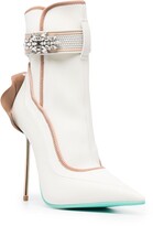 Thumbnail for your product : Le Silla Crystal-Embellished Ankle Boots