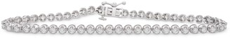 Wrapped in Love Platinum By Diamond Tennis Bracelet (2 ct. t.w.) in Platinum, Created for Macy's