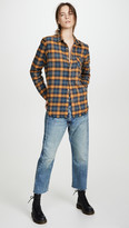 Thumbnail for your product : R 13 Shredded Seam Shirt