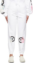 Thumbnail for your product : Aitor Throup’s TheDSA White 'No2705' & 'No3037' Lounge Pants
